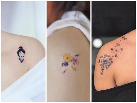 tatuajes pequeños para mujer en el hombro|tatuajes en el hombro femenino.